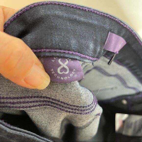 NYDJ Dark Wash Skinny Jean Size 6 27" - Picture 6 of 8